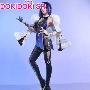 Anime Costumes IN STOCK Yelan Cosplay Game Genshin Impact Cosplay Come DokiDokiSR Genshin Impact Ye Lan Halloween Plus Size Christmas Z0301