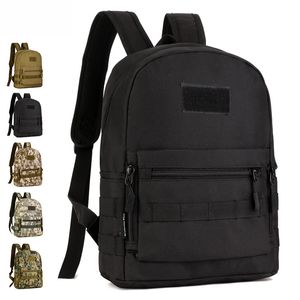 Outdoor Bags 10 Liters Small Outdoor Tactics Backpack Military Fans Equipment For Hiking Climbing Men Women Molle Bag Sports Rucksack S425 230306