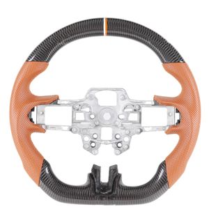 Racing Steering Wheel for Ford Mustang Carbon Fiber Steering Auto Accessories Steering Wheel