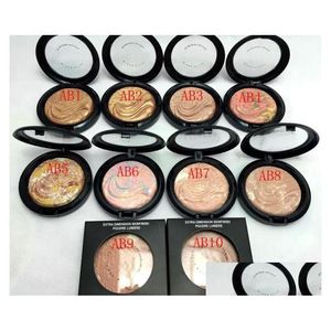 Face Powder 10 PC Makeup Nuovo nome inglese minerali e numero 9g Droplese Health Beauty Dho52