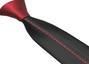 LAMMULIN Men039s Ties Solid Color Knot Contrast Checks Dot Striped Necktie Microfiber Panel Skinny Tie 6cm 4 Colour choose11098465