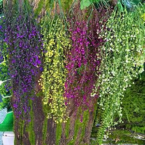 Dekorativa blommor 2023 EST Fashion Artificial Plastic Ivy Leaf Garland Plants Vine Lövverk heminredning