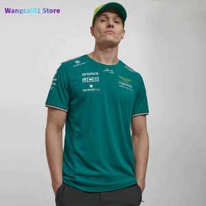 wangcai01 Men's T-Shirts Aston Martin Racing Hot Sa 2023 F1 Crew Neck Short Seve Customizab Name Number High Quality Clothing 0306H23