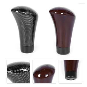 Car Seat Covers 5 Speed Manual Short Shift Knob Universal Interior Decorations Mahogany Color Replacement Decors