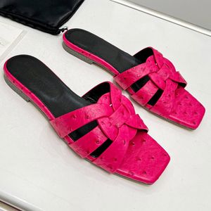 sandali camillia da donna con cinturino in corda taglia 35-43 Scarpe da spiaggia con tacco piatto in pelle moda punta aperta