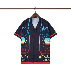 2023 Mens Flower Tiger Print Shirts Button Casual Down Down Slave Shorve Hawaiian Suits Summer Beach Designer Dress Camisetas M-3xl 09