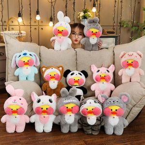 Doll 30cm style cute soft little yellow duck plush dolls hyaluronic acid duck plushDoll toy Free DHL or UPS