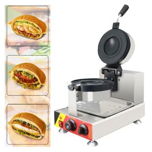 Macchina per waffle per hamburger UFO elettrica Macchina per cialde Panini Press Waffle Maker