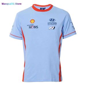 Wangcai01 T-shirts masculina Rally World Rally 3D Impresso unissex Casual Crew-engressos Camisetas T Homen Mulheres 3D Roupas de alta qualidade impressas 0306H23