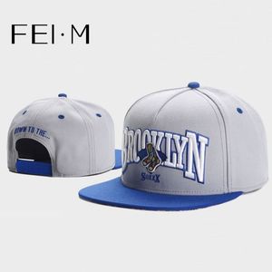 Cappellini da baseball FEI M Moda Brooklyn Berretto regolabile Calzini natalizi Berretto da baseball Grigio Ricamo 3D Cappello da sole sportivo casual per adulti 5 230306