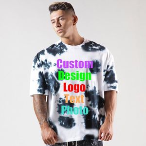 T-shirt da uomo Summer Brother Loose Size T-shirt stampata in cotone da uomo T-shirt girocollo LOGO personalizzato