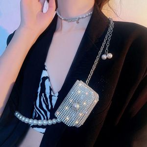 Gürtel Perle Taillenkette DISH TIDE Taschen verdienen es, die Rolle der leuchtenden Diamantdekoration abgenutzter Rock Jokergürtel zu spielen