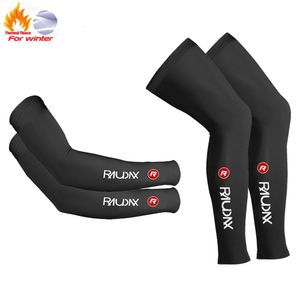 Sleevelet kol kolları raudax yüksek esneklik ve yüksek kaliteli kış sıcak polar bisiklet kolu ısıtıcılar kış spor bisiklet kolları bisiklet bacak ısıtıcılar 230306