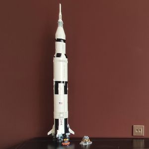 Blokuje Apollo V 92176 Building Space Rocket Idea Serie