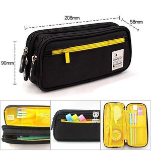 Pencil Bags Large Capacity Pencil Case Stationery Cute Boys Girls Gift Pen Bag Pen Box Pencil Cases Storage Student School Office Supplies J230306