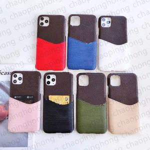 Designers Card Holder Phone Cases for iphone 15 14 Pro Max 13 mini 12 11 XR XS Max 7 8 Plus PU Leather Old Flower Shell Samsung Galaxy S23 ultra S22 S21 S20 NOTE 20 10 Cover