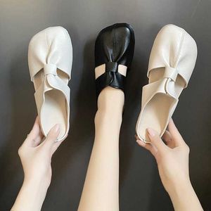 Sandaler Flat Shoes for Women 2022 Mule Heels Little White Shoes Summer Slippers Chancletas Para Hombre Slippers Chaussure Dete Femme Z0306