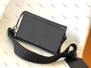 10a Top Tier Quality Saumur Medium Messenger Bag äkta läderhandväskor M81115 Kvinnor Designer axelväskor Fashion Crossbody Bag Gaston Wearable Wallet M81124