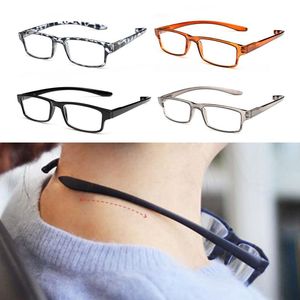 Okulary przeciwsłoneczne Ultralight wiszące okulary czytania mężczyźni mężczyźni Kobiety przeciw fatonice HD Presbyopia Eye okulary Diopter 1,0 1,5 2,0 3.0 4,0 Sunglasses