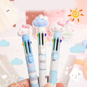 Kawaii Cute Cloud Cartoon Chunky Ballpoint Pen 8 Colour