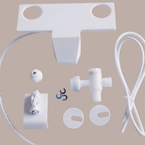 Bath Accessory Set Bidet Accessories Toilet Fresh Water Spray Cleaning Wash BuWasher Non-Electric Kit Attachment For Bathroom Whi240K