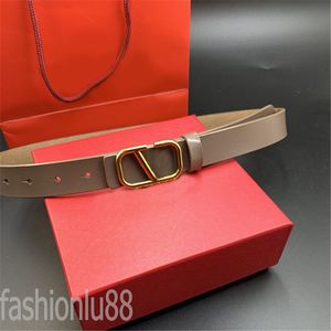 Mens designer belts letter classic ladies belt exquisite metal buckle beautiful 2.5cm gold plated letter cinturones leather comfortable retro luxury belt YD016 B23