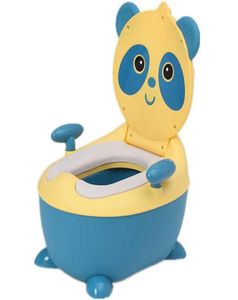 Potties sièges 2021 Plastique pas cher dessin animé Panda Drawer Style Baby Toilet siège pour enfants Pan Pan Potty Training T2210145550711