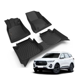 Carpets Car Floor Rubber Mats For Chery Tiggo 7 Pro Plus 2021 Women Carpet Rugs Pads Full Set Interior Details Auto Accessories R230307