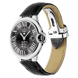 AW28 Smart Watch Round Display HD Full pekskärm Unisex Wrist Watch Fitness Tracker Sleep Monitoring Smartwatch 2023