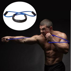 Resistance Bands MMA Shadow Boxing Resistance Band Rubber Speed Training Pull Rope Muay Thai Karate Crossfit Workout Power Strength Equipment 230307