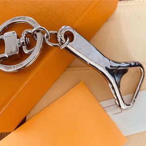 Classic designers real alloy French Bottle Opener Keychain style key chain brand designer keychains pendant with box262W