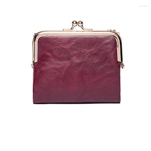 Portafogli Portafoglio da donna corto di alta qualità Carino 8 solidi colori caramella Borsa da donna casual con mini porta carte di credito con chiusura lampo