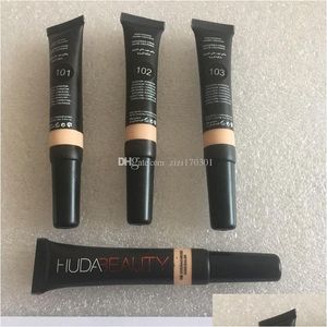 Foundation Beauty Makeup Face Concealer 3 kolorów Podkład Baza Profesjonalna 10 ml Drop dostawa zdrowie dhrjz