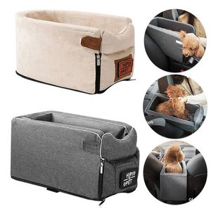 Dog Travel Outdoors Car Seat Bed Central Portable for Small s Cats Safety Bag Accessories 230307