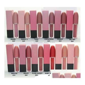 Lip Gloss Makeup Matte Lipstick 12 Colors Luster Retro Lipsticks Frost Y Drop Delivery Health Beauty Lips Dhikh