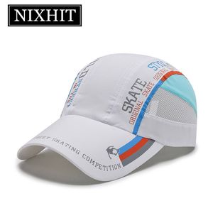 Outdoor Hats Summer Quick Drying Thin Breathable Baseball Cap Men Women Sport Hiking Mountaineering Cycling Fishing Hat Bone A143 230307