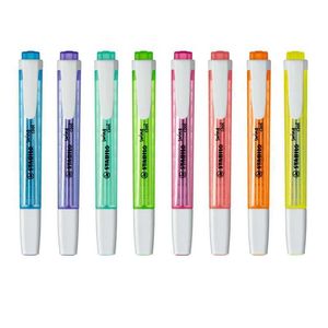 Highlighters Stabilo Swing Cool Bright Color Highlighter Pen Pocket Marker Liner Spot выделяет рисунок офис Факс школьный копия F586 J230302