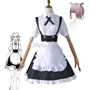 Anime Costumes Call of The Night Nanakusa Nazuna Cosplay Come Uniform Anime Halloween Comes for Women Maid Dress Z0301