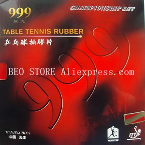 Bord Tennis Raquets 999 Gummi Pipsin 999T Original Ping Pong med svamp 22mm H4445 230307