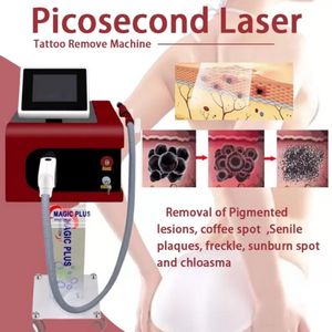 Picosecond Machine 755/532/1064/1320NM Laserpigmentering Tatueringsmaskin