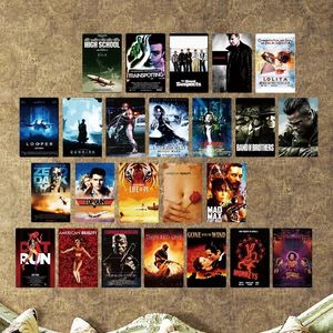 Personlig film Metal Poster Art målning Movie Poster Vintage Film Metall Sign Tin Signs Wall Decor for Man Cave Bar Pub Club Home Interiör Dekorativ 30x20 W01