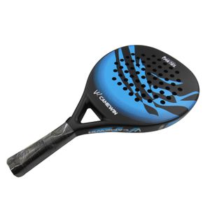 Tennisschläger Comewin Beach Tennisschläger Professionell Padel Carbon und Glasfaser -Padel Tennisschläger Weiche Gesichtspaddel Racquet mit Taschen 230307