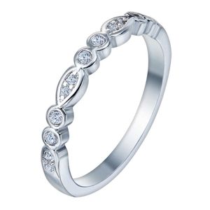 Band Rings 2016 thin round fish promise Rings new jewelry Distribution princess Cubic Zircon zircon women Engagement Ring AA230306