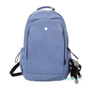 LU 여성 요가 야외 가방 배낭 캐주얼 체육관 십대 학생 Schoolbag 배낭 4 색 888