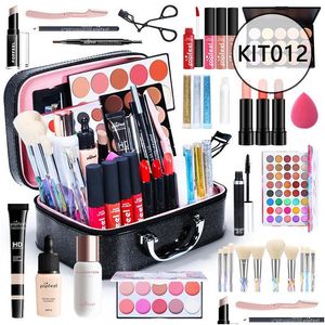 Conjuntos de maquiagem Popfeel Set FL Beginner Make Up Collection Tudo em One Girls Light Cosmetics Kit Drop Drop Health Beauty DHNZC