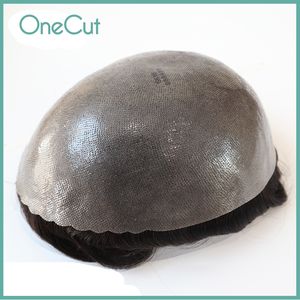 Men's Children's Wigs I SKIN Men Toupee With Knot PU Base Human Hair Replacement Systems 0.12-0.14 Natural Hairline Remy Hair Wigs Capillary Prothesis 230307