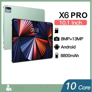Tablet PC 10.1 cala RAM 1GB ROM 16GB 3G Android OS 8.1 GPS FM WIFI Bluetooth Study PC x6pro