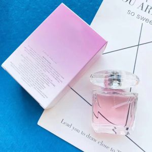 Profumo donna Fragranza 90ml Eau De Toilette Odore duraturo EDT Lady Girl Pink Diamond Parfum Colonia Spray Nave veloce