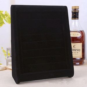 Jewelry Pouches Big Sale Velvet Earrings Ring Organizer Ear Studs Display Box Case Stand Holder Rack Showcase Tray 2 Style