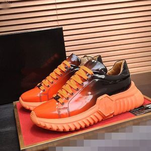 SS22 Przyjeżdża Sneaker-Platform Mens SS1798 Top Stars Warstwa skórzana z nitu Casual Men Buty EUR 38-45 MJKK MXK90000001